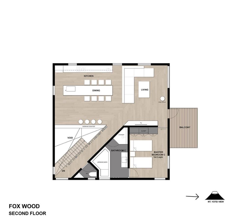 #floorplans Foxwood 2nd floor