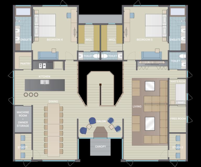 #floorplans Niseko type 2 2nd floor