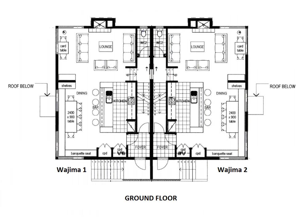 #floorplans Wajima Ground Floor