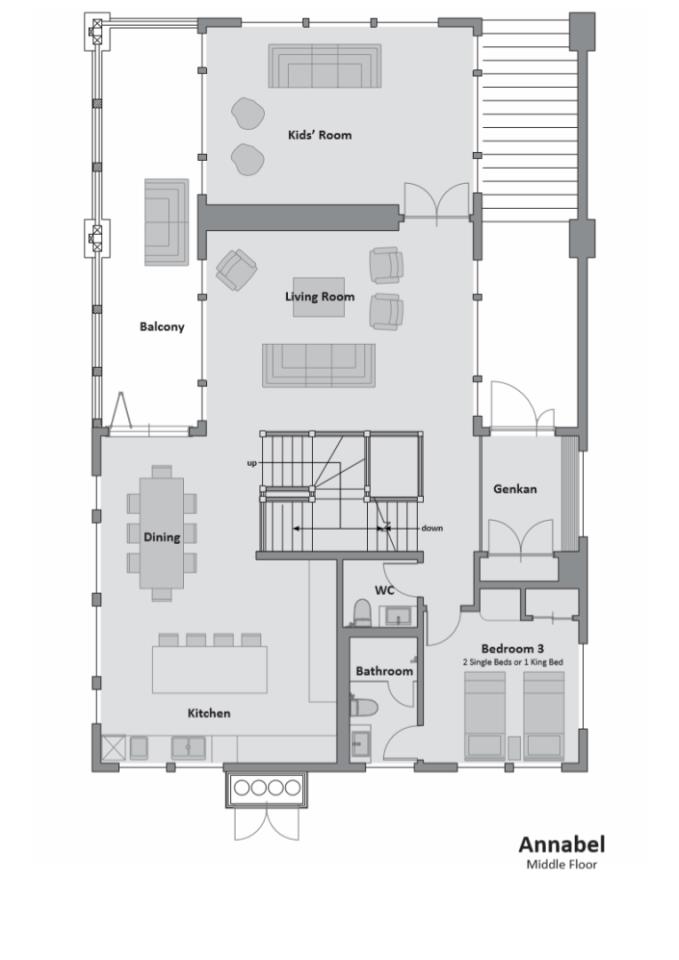 #floorplans Annabel Middle Floor