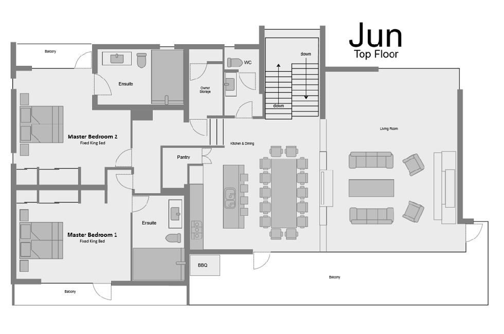 #floorplans Jun Top Floor