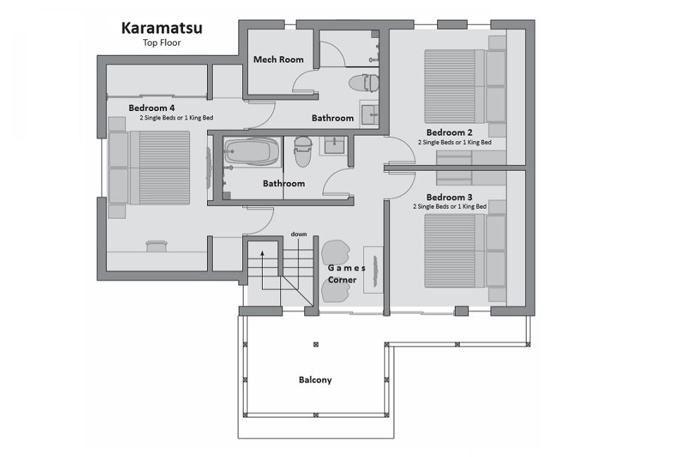 #floorplans Karamatsu Top Floor