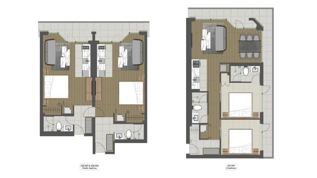 #floorplans Shinka Niseko 2bedroom