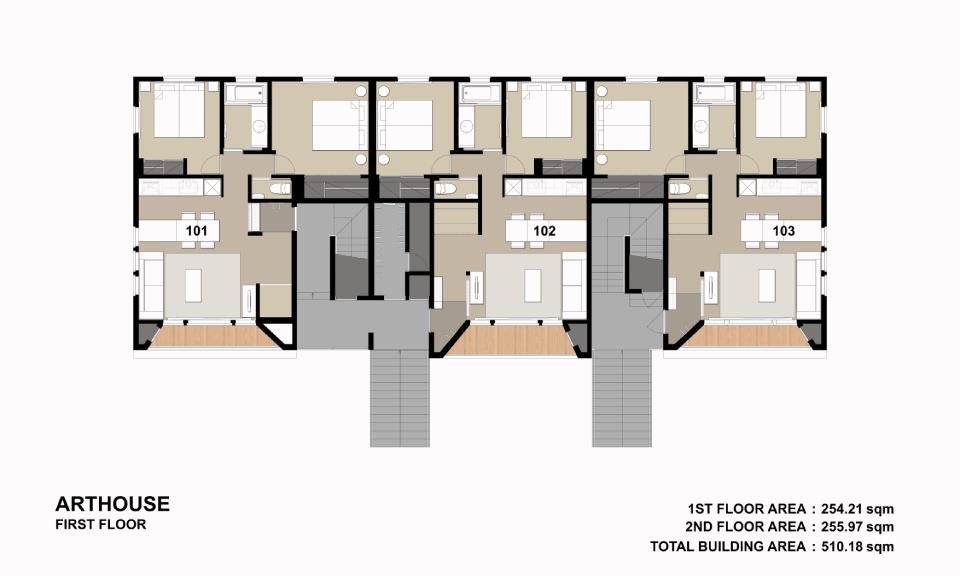 #floorplans ArtHouse 1st Floor