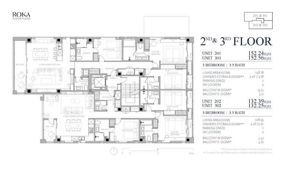 Roka Apartments Floor Plan 2