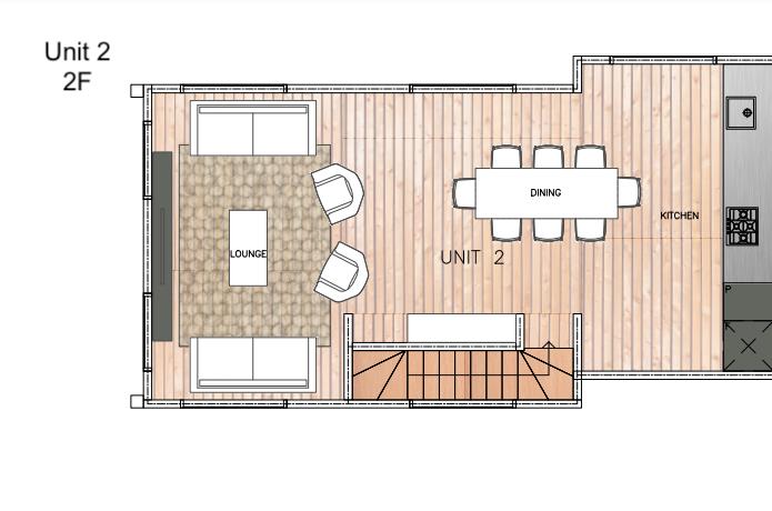 Blue River Chalet Unit 2 2F floor plan