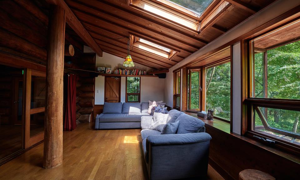 Sunsnow log house hakuba new