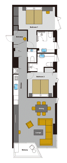 #floorplans Apartment 201