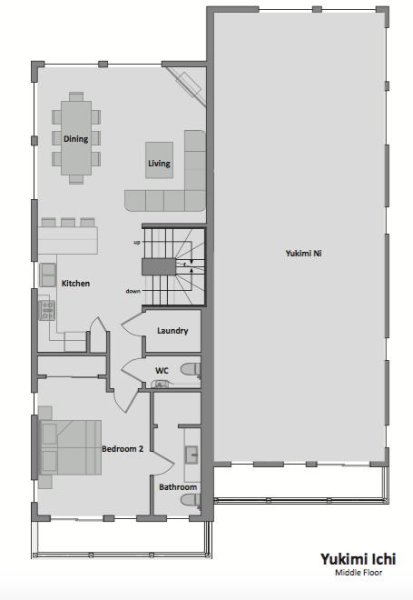 #floorplans 1 Middle Floor