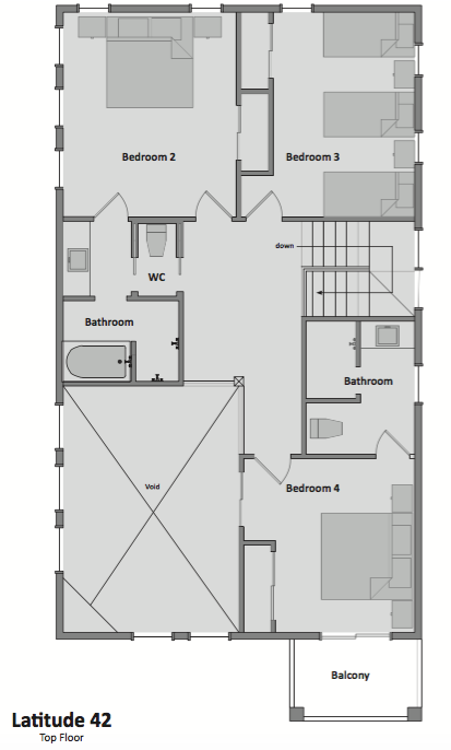 #floorplans Top Floor