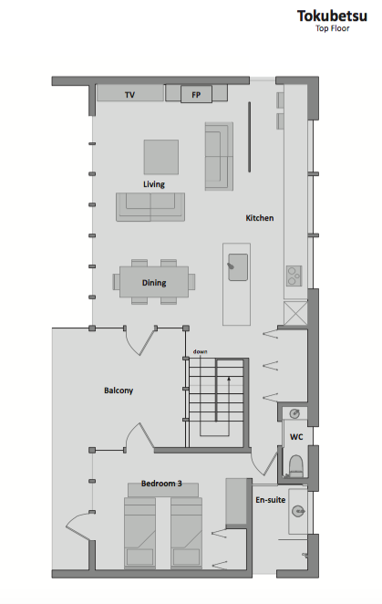 #floorplans Top Floor