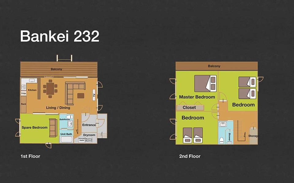 #floorplans 3 Bedroom Bankei 232