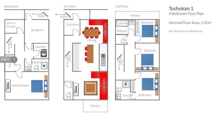 #floorplans Toshokan 1- 4 Bedroom