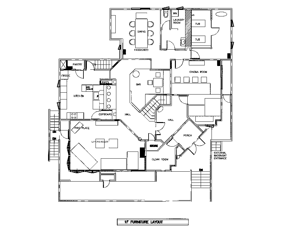#floorplans 5 Bedroom Apartment 1st Floor