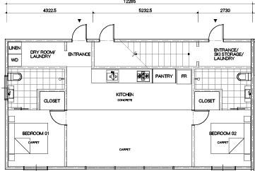 #floorplans 2 Bedroom Apartment