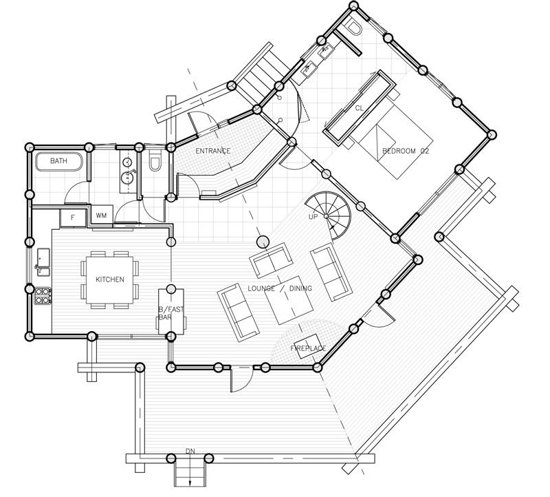 #floorplans 3 Bedroom Chalet 1st Floor