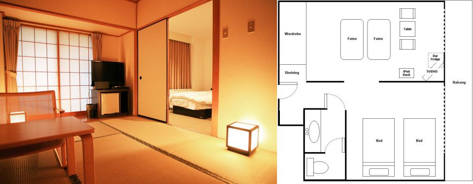 #floorplans Combination Room with Toilet/Vanity