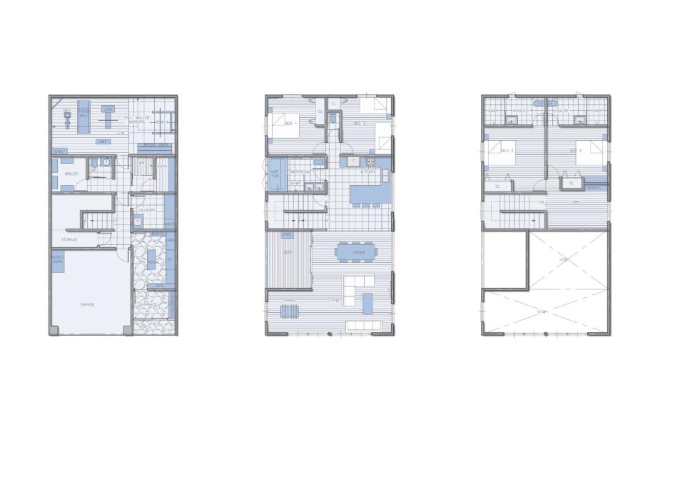 #floorplans 4 Bedroom Chalet