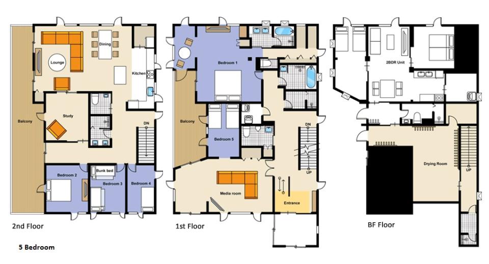 #floorplans 5/7 Bedroom