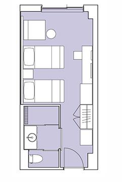 #floorplans Superior Room, Hirafu Mountain View