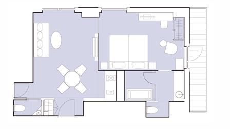 #floorplans Deluxe Suite