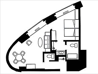 #floorplans Suite Room