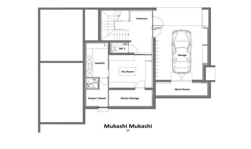 #floorplans Mukashi Mukashi 1F