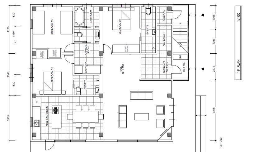 #floorplans 3 Bedroom 1st Floor Apartments